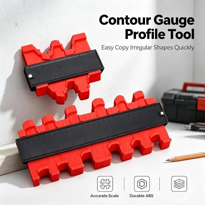 Home Improvement Usa - Profile Contour Gauge Non-toxic ABS Material