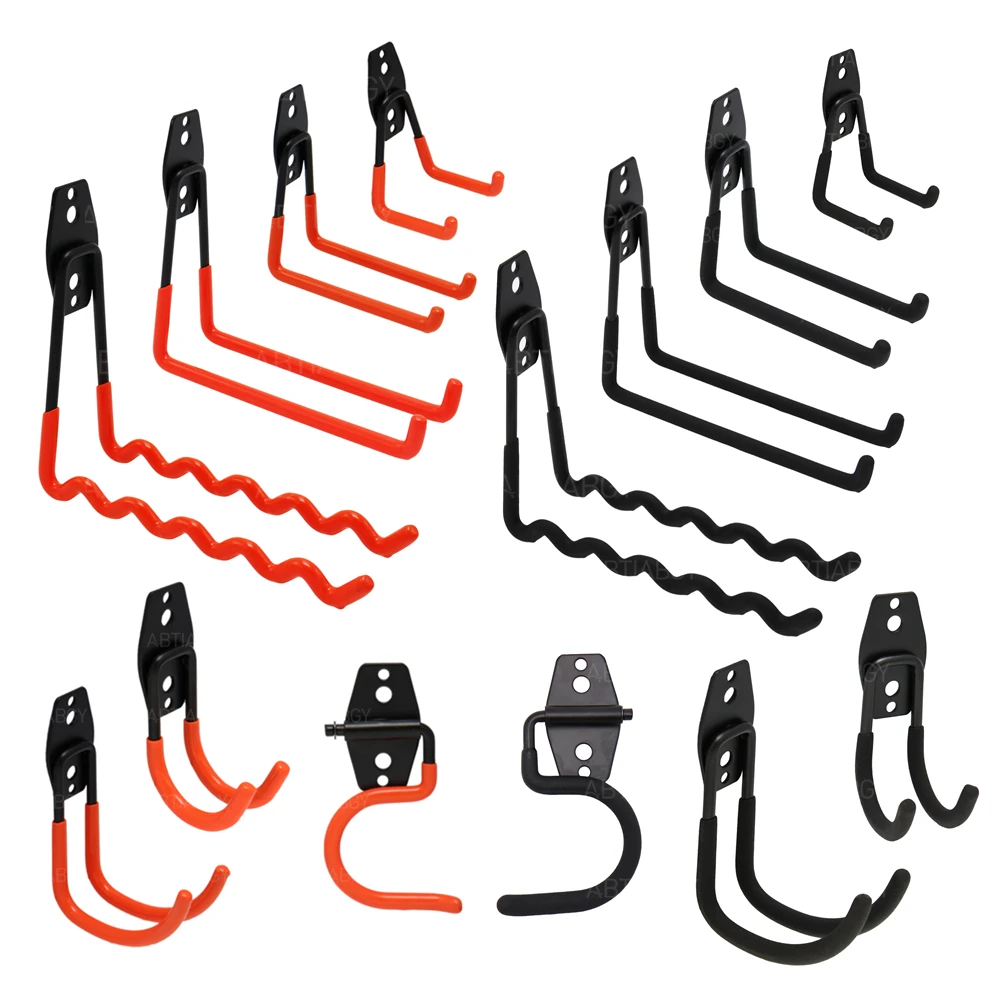 Home Improvement Outlet Stores - 1pc High Quality Orange Garage Hook