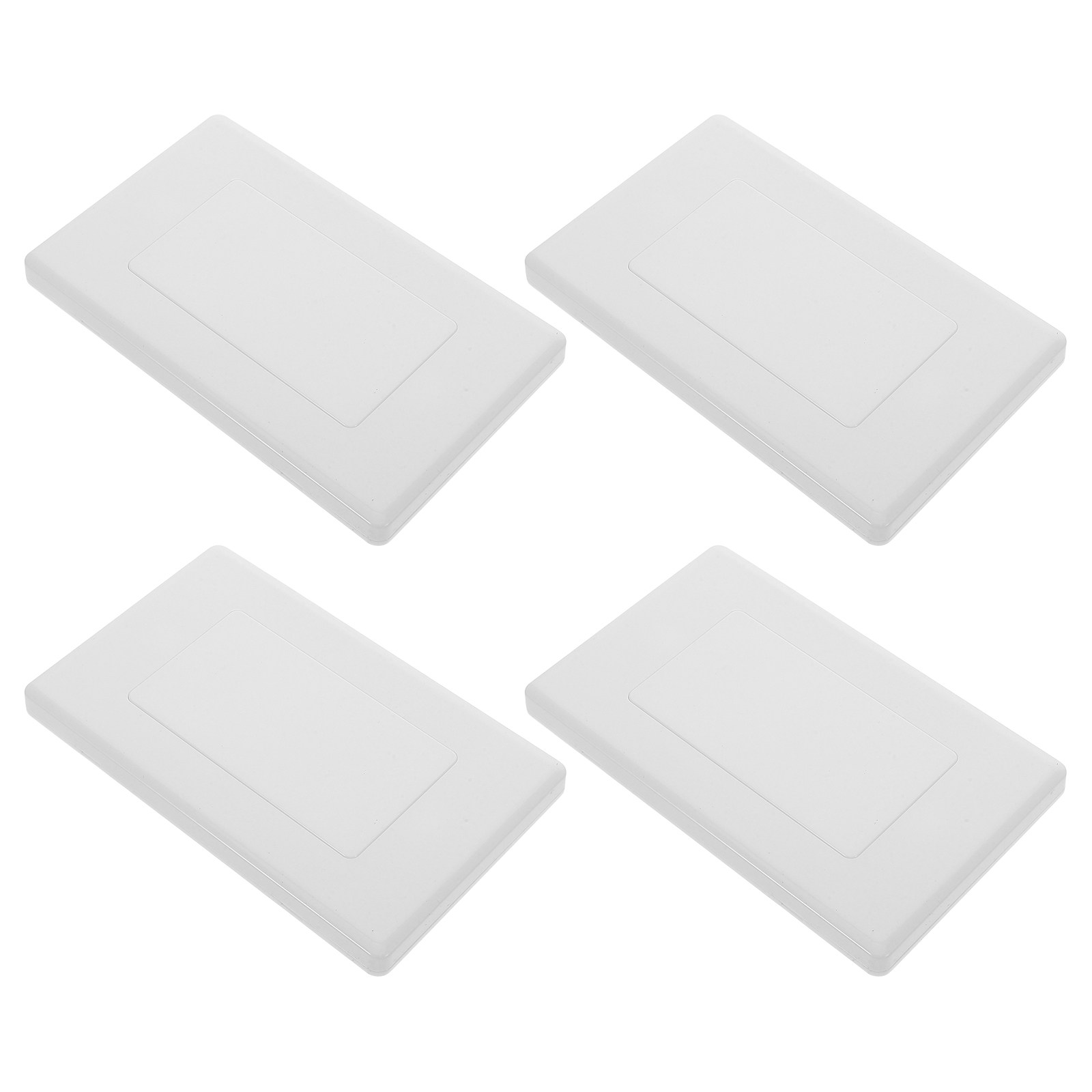 4Pcs Plastic Blank Wall Plate  - огляд і ціна Electrical Outlet Cover