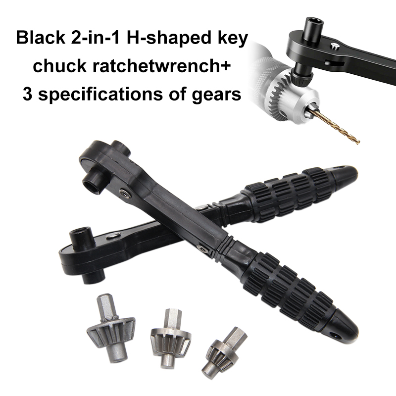 Black H-Shaped Drill Chuck Rat - огляд і ціна Home Improvement Services