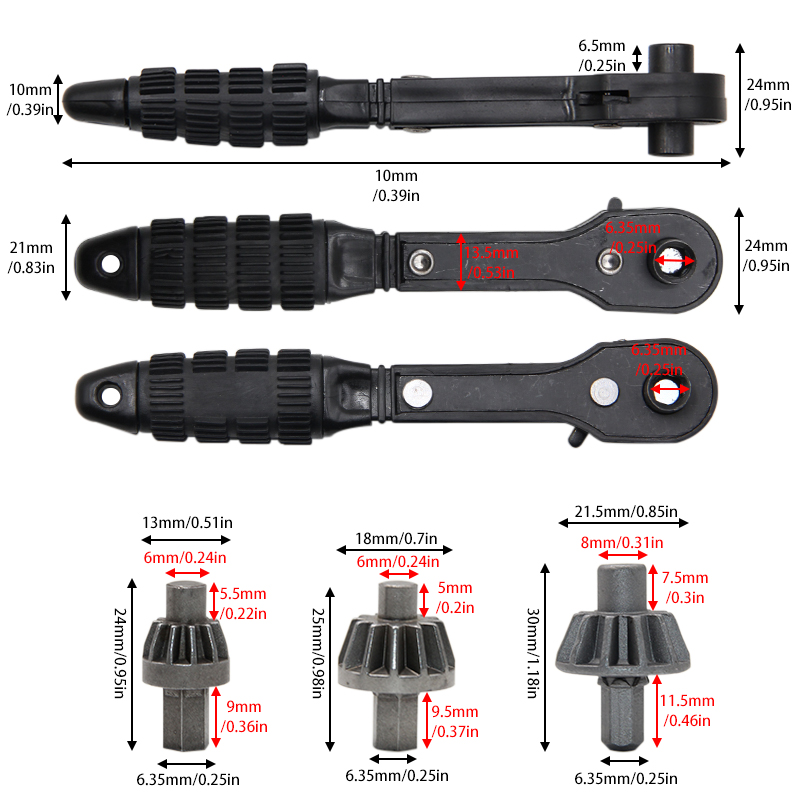 Black H-Shaped Drill Chuck Rat - огляд і ціна Home Improvement Services