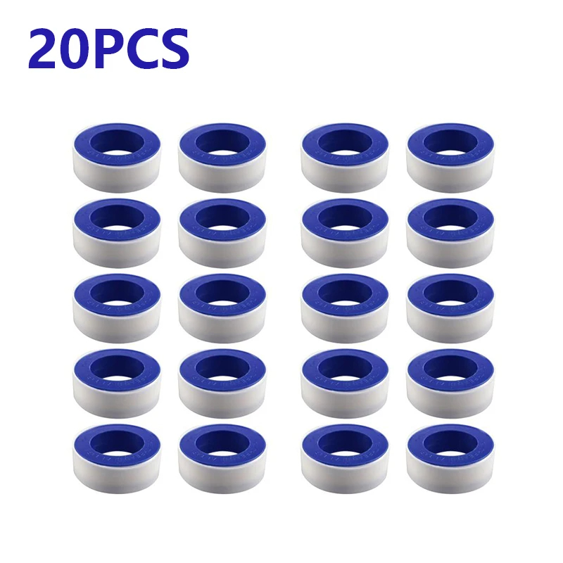 20PCS PTFE Thread Sealing Pipe - огляд і ціна Plumbing Tape Ptfe