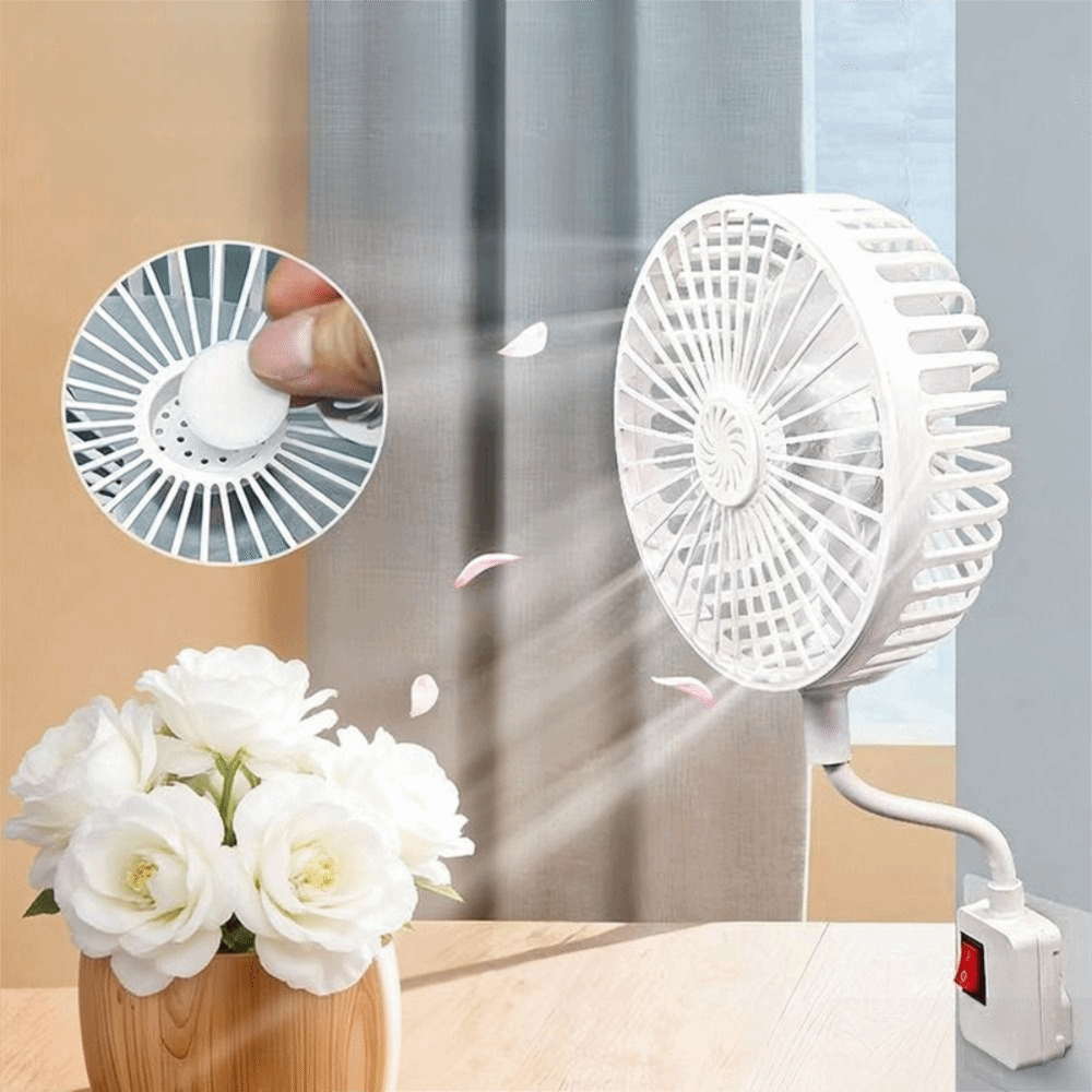 360 Rotatable Socket Fan with  - огляд і ціна Electrical Outlet Cover