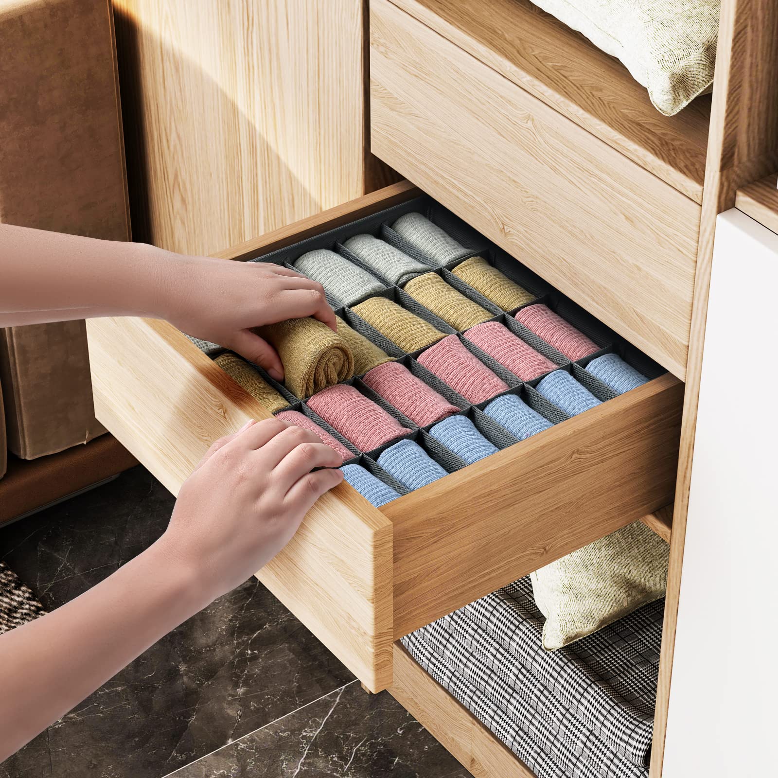 Sock Drawer Organizer Divider  - огляд і ціна Home Improvement Outlet Stores